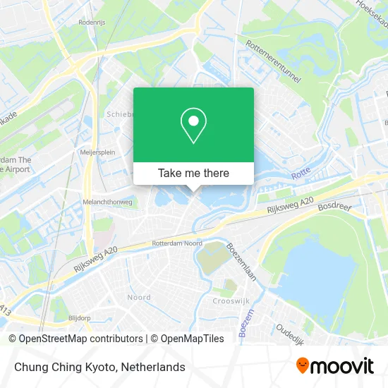 Chung Ching Kyoto map