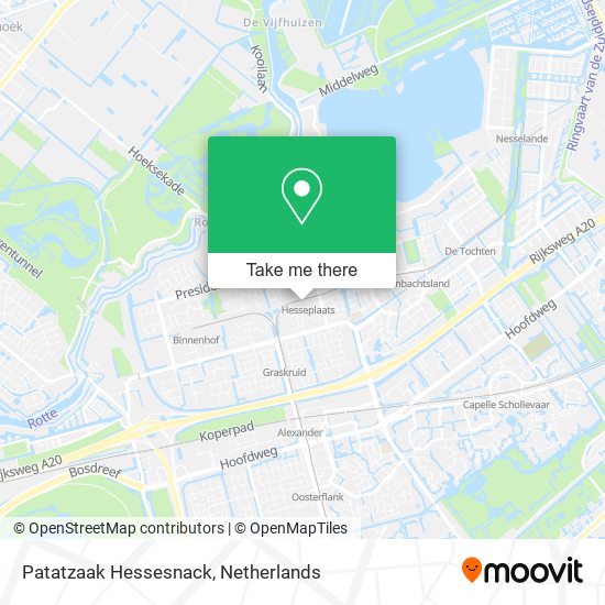 Patatzaak Hessesnack map