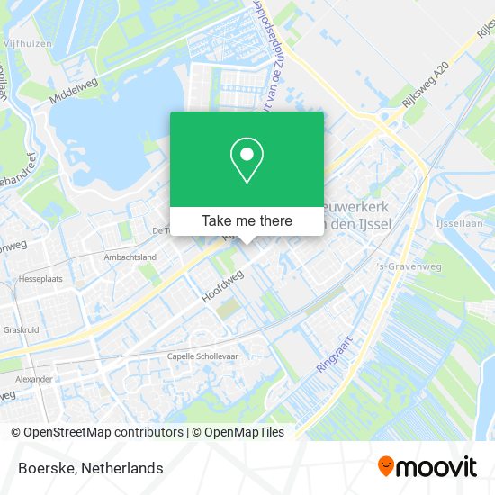 Boerske map