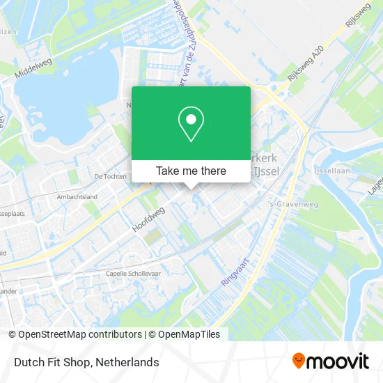 Dutch Fit Shop Karte