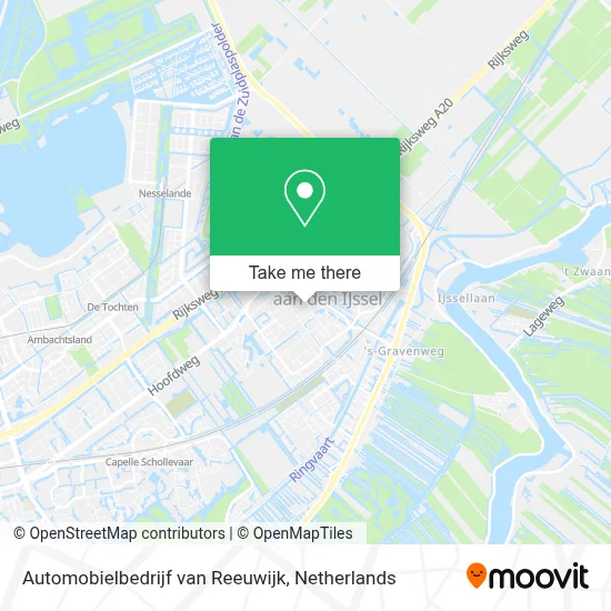 Automobielbedrijf van Reeuwijk map