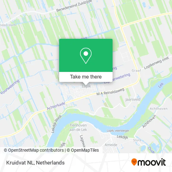 Kruidvat NL map