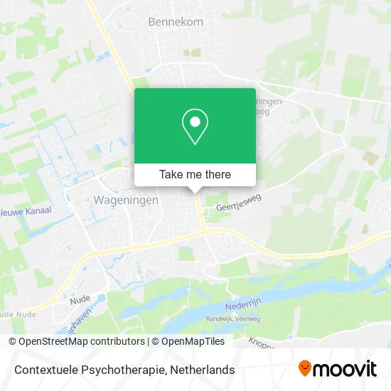 Contextuele Psychotherapie map
