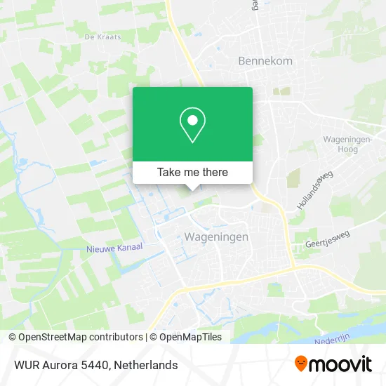 WUR Aurora 5440 map