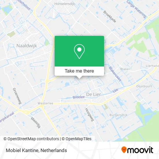 Mobiel Kantine map