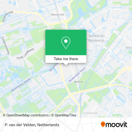 P. van der Velden map