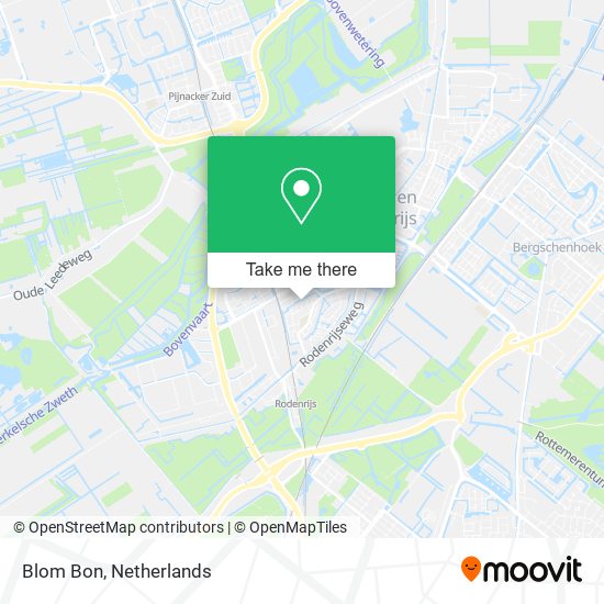 Blom Bon map