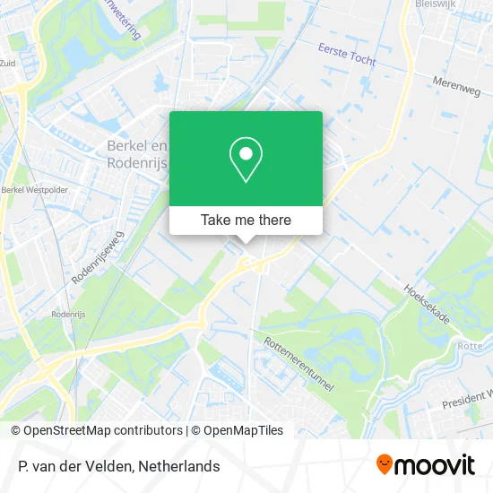 P. van der Velden map