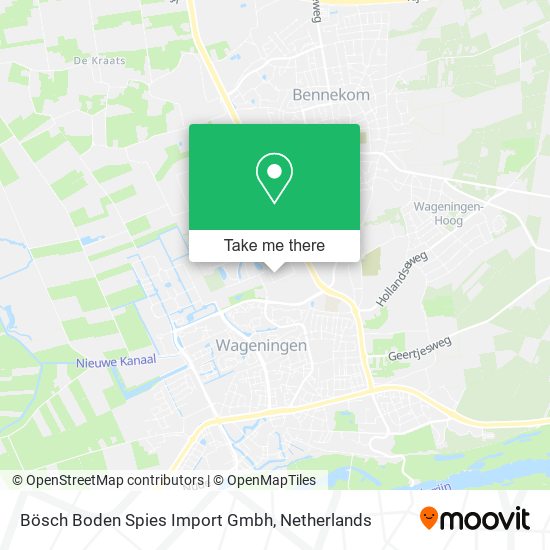 Bösch Boden Spies Import Gmbh map