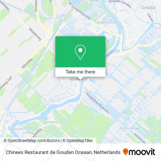 Chinees Restaurant de Gouden Oceaan Karte