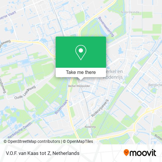 V.O.F. van Kaas tot Z map