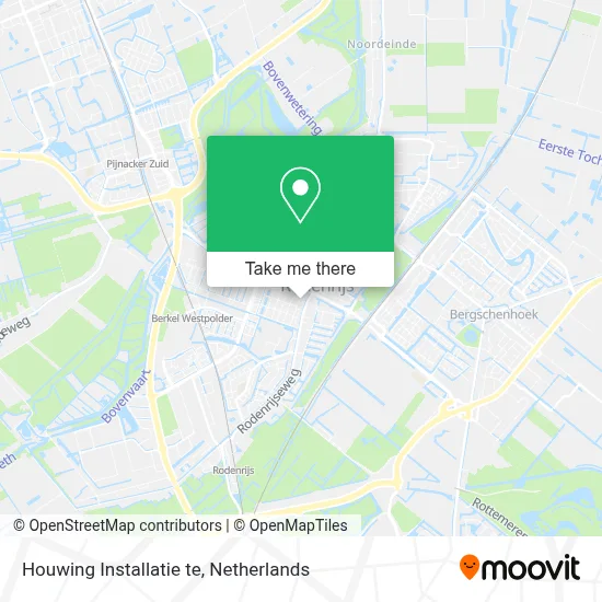 Houwing Installatie te map