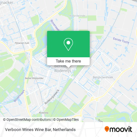 Verboon Wines Wine Bar map