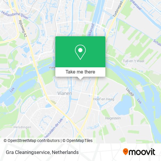 Gra Cleaningservice map
