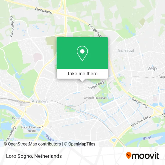 Loro Sogno map