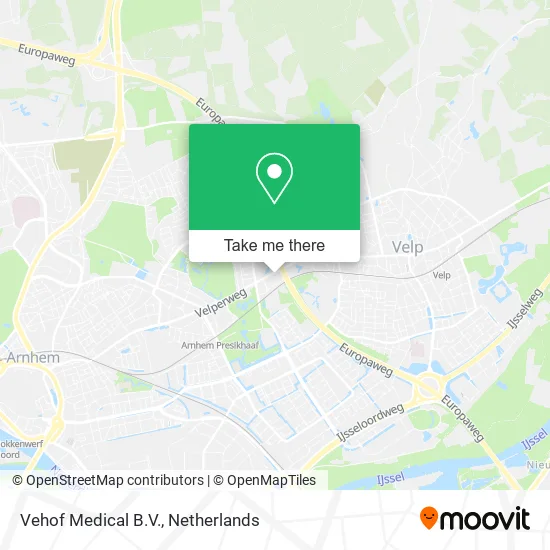 Vehof Medical B.V. map