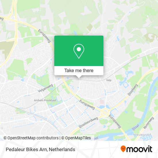 Pedaleur Bikes Arn map
