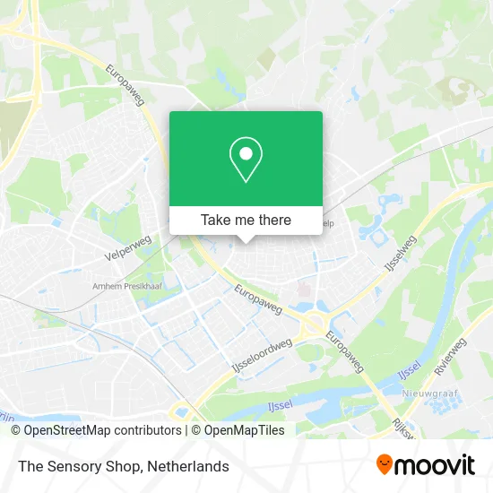 The Sensory Shop map