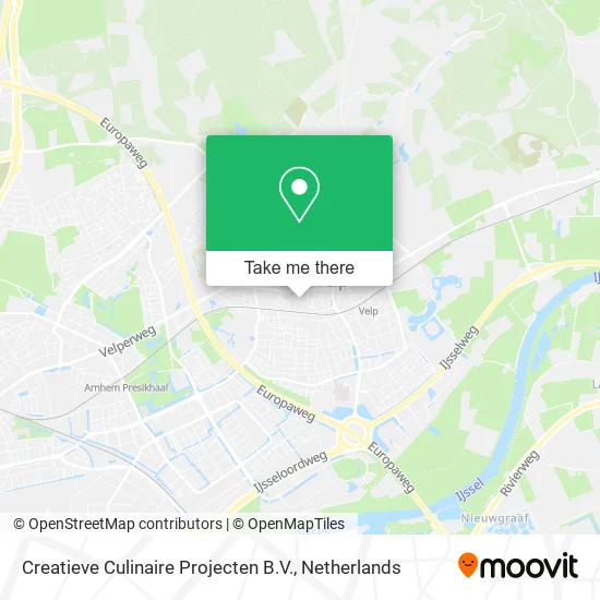 Creatieve Culinaire Projecten B.V. map