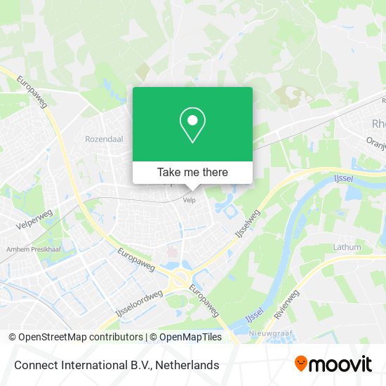 Connect International B.V. map