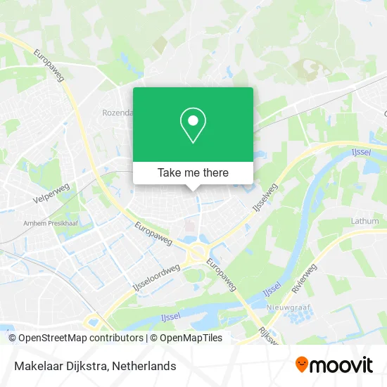 Makelaar Dijkstra map