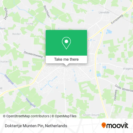 Doktertje Munten Pin map
