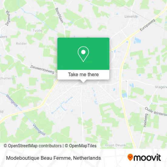 Modeboutique Beau Femme map