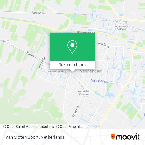 Van Sloten Sport map