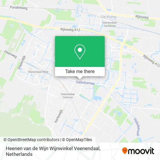 Heenen van de Wijn Wijnwinkel Veenendaal Karte