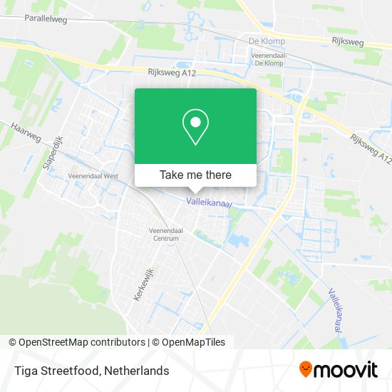 Tiga Streetfood map