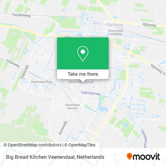 Big Bread Kitchen Veenendaal map