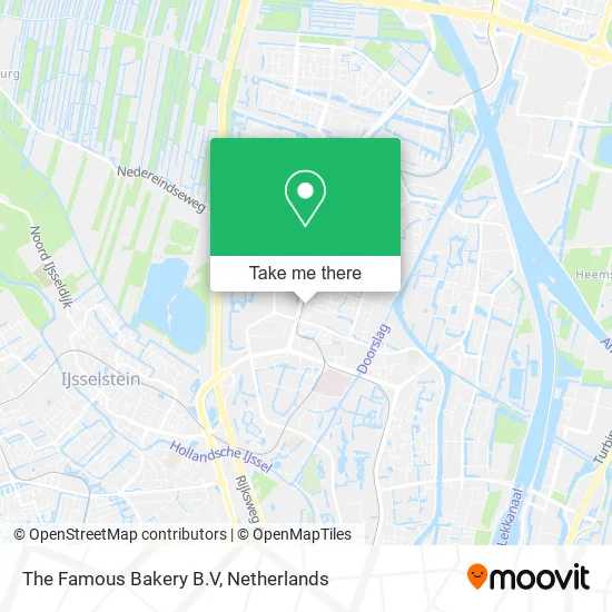 The Famous Bakery B.V map