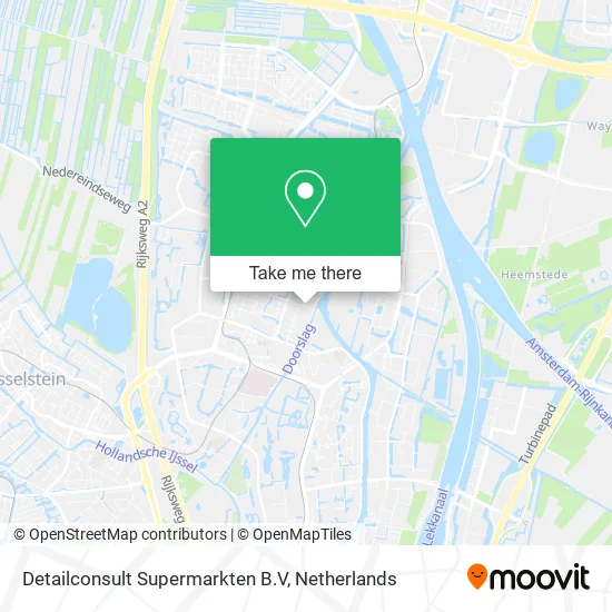 Detailconsult Supermarkten B.V Karte