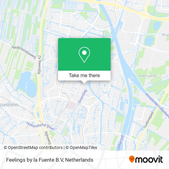Feelings by la Fuente B.V map