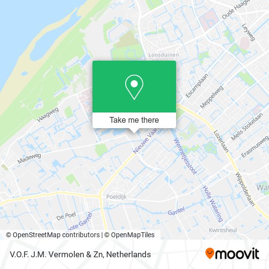 V.O.F. J.M. Vermolen & Zn map