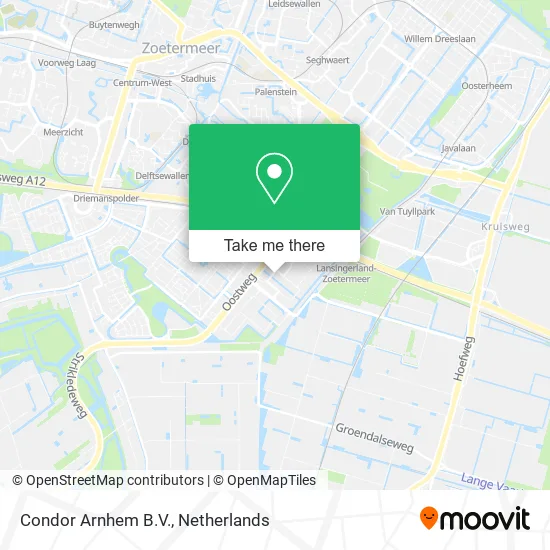 Condor Arnhem B.V. map
