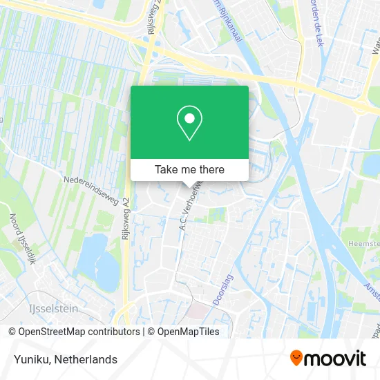 Yuniku map