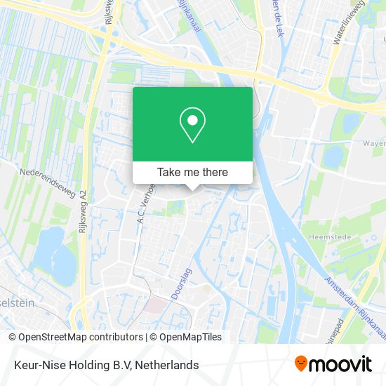 Keur-Nise Holding B.V map