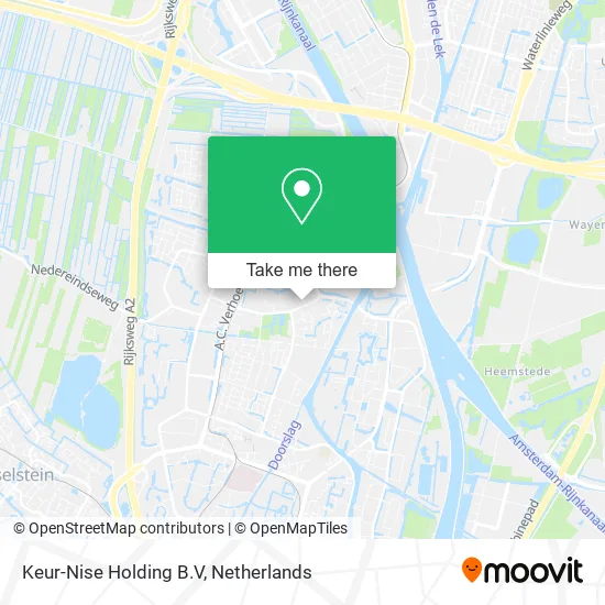 Keur-Nise Holding B.V map