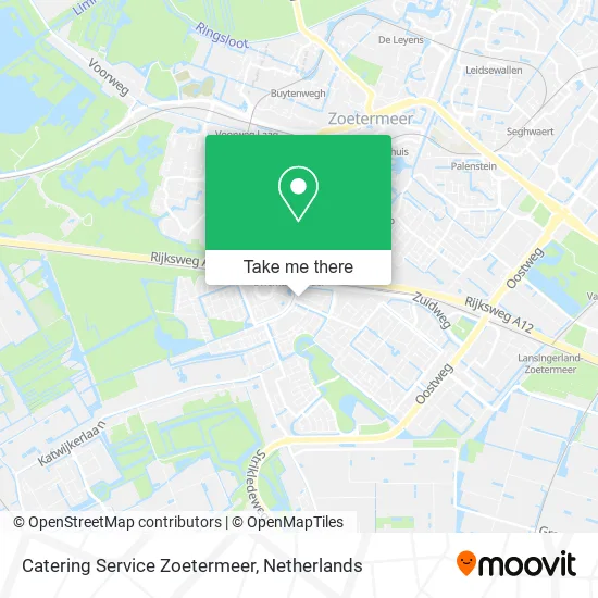 Catering Service Zoetermeer map