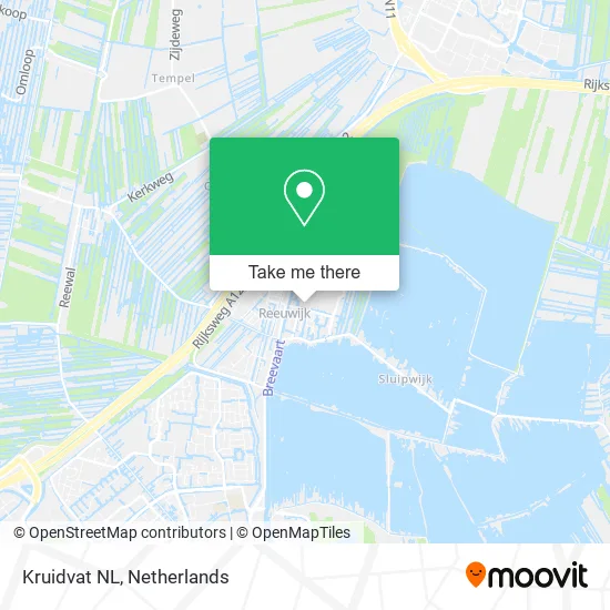 Kruidvat NL map