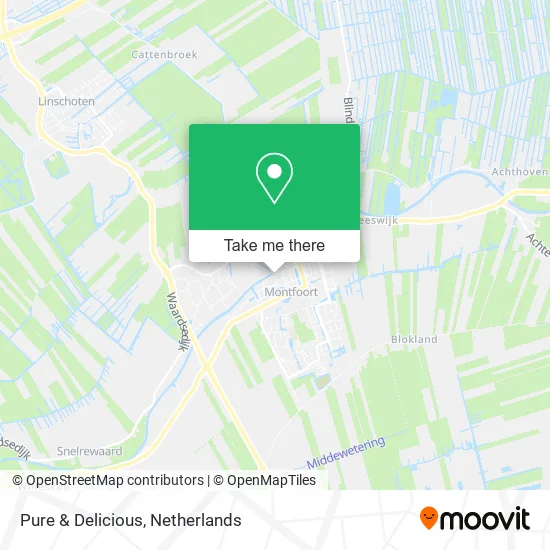 Pure & Delicious map