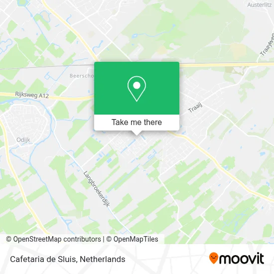 Cafetaria de Sluis map