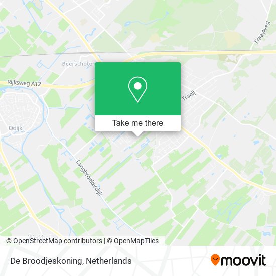 De Broodjeskoning map