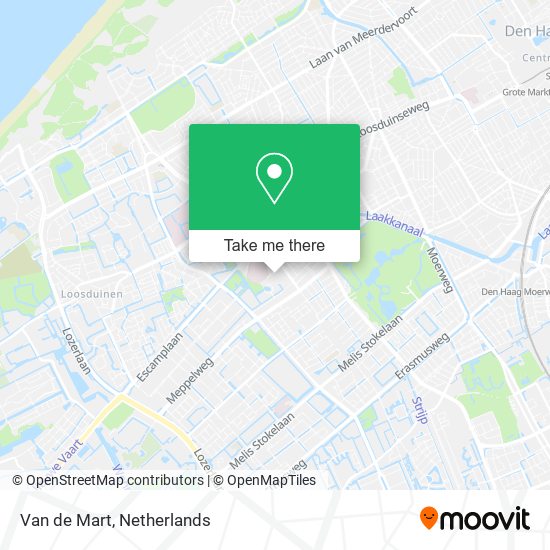 Van de Mart map