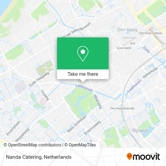 Nanda Catering map