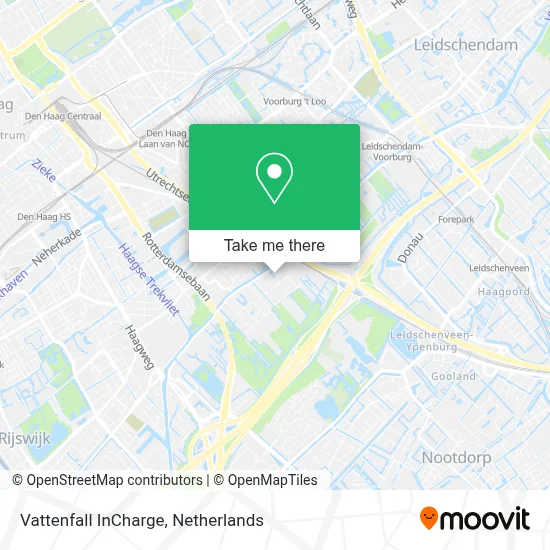 Vattenfall InCharge map