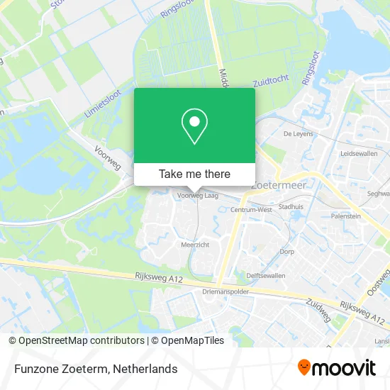 Funzone Zoeterm map