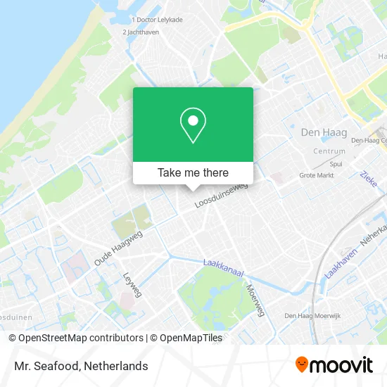 Mr. Seafood map