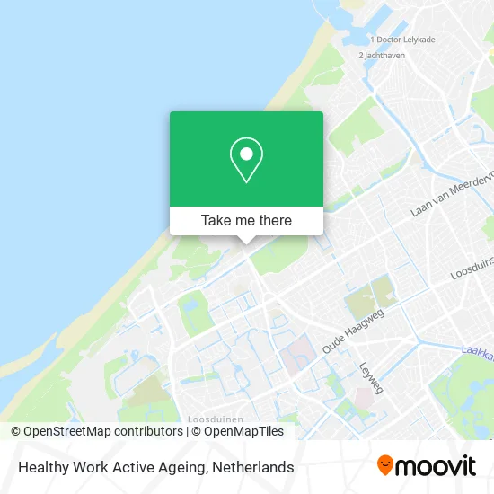 Healthy Work Active Ageing map